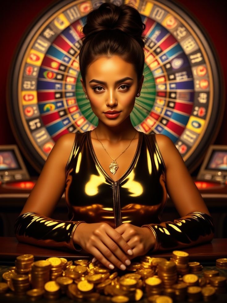 Tampilan meja Live Casino 5000toto dengan dealer profesional siaran langsung